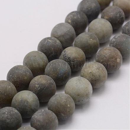 Chapelets de perles en labradorite naturelle  G-G970-02-16mm-1