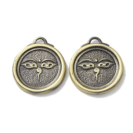 Тибетский стиль латунные подвески KK-M284-26AB-1