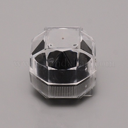 Прозрачные пластиковые кольца OBOX-WH0014-01A-1