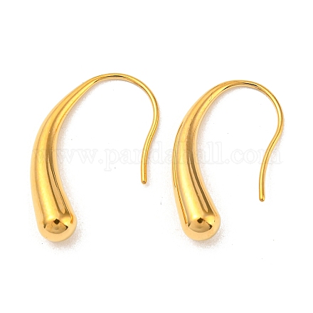 Ion Plating(IP) 304 Stainless Steel Dangle Earrings EJEW-G377-02G-1