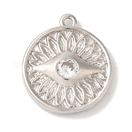 Стойки обшивки латунь микро проложить Циркон подвеску KK-A229-17P-1