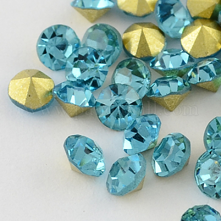 Diamante de imitación de cristal en punta RGLA-R004-8mm-07B-1