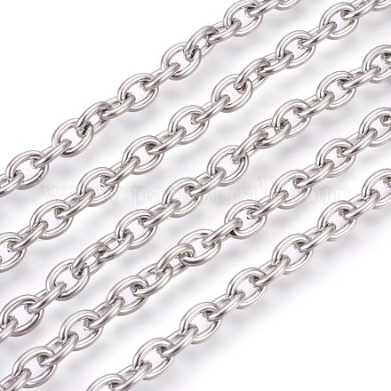 304 Stainless Steel Cable Chains CHS-L017-09E-1