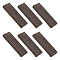 Sandalwood Sheet Material, Coffee, 12.1x4.05x1.1cm