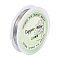 Round Copper Jewelry Wire, Long-Lasting Plated, Silver, 22 Gauge(0.6mm), about 22.97 Feet(7m)/Roll