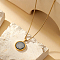 Versatile Pattern Pendan Necklaces, Stainless Steel Box Necklaces