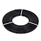 Aluminum Wire, Flat, Black, 5x1mm, about 32.8 Feet(10m)/roll