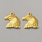 Alloy Pendants, Eagle, Golden, 21x19x3mm, Hole: 1.8mm