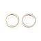 Brass Linking Rings, Ring, Platinum, 8x1mm, Inner Diameter: 6mm