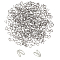 304 Stainless Steel Pendant Bails, Teardrop, Stainless Steel Color, 5.5x4x3mm, Hole: 2.5mm, 300pcs/box