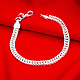 Laiton bracelets de la chaîne de trottoir BJEW-BB17055-5