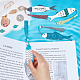 AHANDMAKER 20 pcs Wood Bookmarks Multi -Color Fish Shape Bookmarks with Tassel Cute Fish Animal Book Mark Unique bookmarksfor Book Lovers AJEW-PH0005-02-3