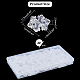 SuperZubehör transparente Acrylperlen TACR-FH0001-14-2