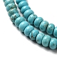 Natural Howlite Beads Strands G-C025-09B-4