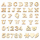 DIY Wood Alphanumeric Sticker Crafts DIY-WH0302-94-1