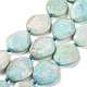 Fili di perline amazonite naturale G-P319-22-1