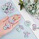 SUNNYCLUE 1 Box 20Pcs 5 Styles Space Charms Alien Charms UFO Acrylic Flying Saucer Cat Charm Cute Pet Animal Charm for jewellery Making Charms Earrings Necklace Bracelets Keychain DIY Craft Supplies SACR-SC0001-06-3