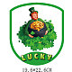 Saint Patrick's Day Theme PET Sublimation Stickers PW-WG82990-07-1