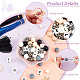 Pandahall elite bricolage mot amour porte-clés bracelet kits de fabrication DIY-PH0008-76-4
