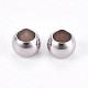 304 Stainless Steel Smooth Spacer Beads STAS-M006-02-2