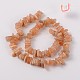 Natural Peach Moonstone Beads Strands G-J234-18-2