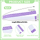 Tiras de poliéster para hornear de manera uniforme&nbsp;FIND-WH0126-954B-2