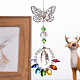 Хрустальные каплевидные стеклянные ловцы солнца призмы подвесные украшения BUER-PW0001-136-1