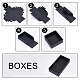 BENECREAT 10Pcs 5 Style Present Packaging Box CON-BC0002-32C-4