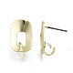 Accessoires de boucles d'oreilles en fer plaqué rack IFIN-N008-008-RS-3