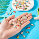 Pandahall 48 шт. 12 цвета эмалированные подвески из сплава PALLOY-TA0002-55G-6