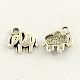 Tibetischen Stil Zinklegierung Elefant Charme TIBEP-S287-11-1