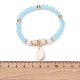 Elastische Armbänder aus böhmischem Harz&nbsp;BJEW-Z169-01B-4