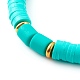 Bracciali elasticizzati e set di braccialetti con ciondoli BJEW-JB06134-7