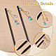 2шт деревянная палочка для волос&nbsp;OHAR-CA00002-4