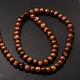 Natural Freshwater Shell Round Bead Strands SHEL-M012-03-2