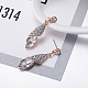 Simple Design Dangle Earrings EJEW-BB18378-01-9