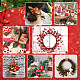 Nbeads 300 pz 3 colori bacche di Natale artificiali DIY-NB0008-86-5