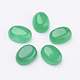 Cabuchones de jade natural de malasia X-G-P313-01-6x8mm-1