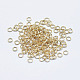 Electroplated Stainless Steel Open Jump Ring STAS-G152-01G-2.5x0.4-1