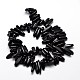 Brins de perles d'onyx noir naturel G-E271-09-2