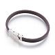 Microfiber Leather Cord Bracelets BJEW-L635-01C-M-3