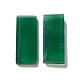 Cabujones de ágata de ónix verde natural teñidos y calentados G-G975-04A-02-3