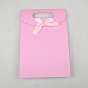 Bolsas de regalo de papel con diseño bowknot de la cinta CARB-BP022-05-3