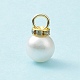 Colgantes de perlas de imitación de plástico KY-XCP0001-23-3
