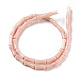 Natural Pink Opal Beads Strands G-E071-B01-3