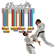 Creatcabin Judo-Medaillenhalter aus Metall ODIS-WH0023-070-7