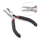Carbon Steel Bent Nose Jewelry Plier for Jewelry Making Supplies P021Y-1