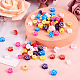 Fashewelry 200pcs 8 Farben handgemachte Fimo-Perlen CLAY-FW0001-03-6