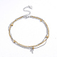 304 bracelets chaîne 3 brins en acier inoxydable BJEW-L673-018-GP-1