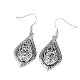 316 Surgical Stainless Steel Dangle Earrings EJEW-K042-24AS-1